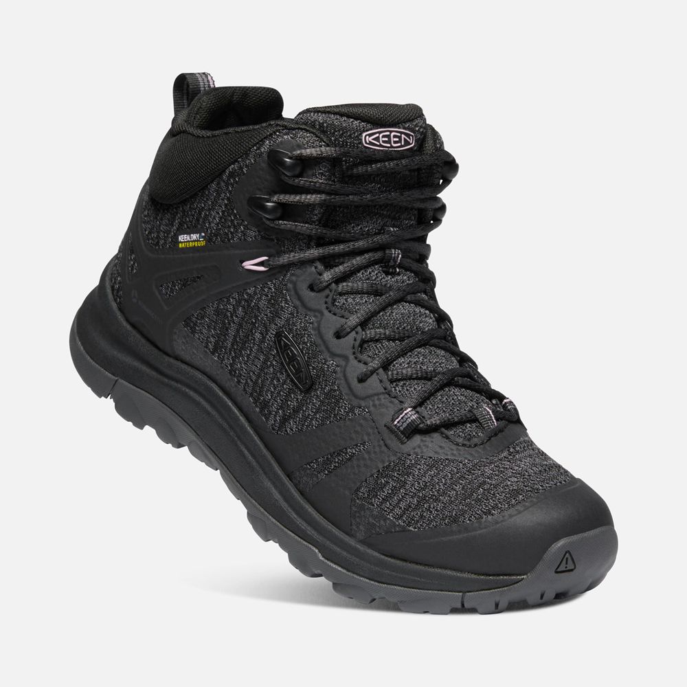 Bottes de Randonnée Keen Femme Noir | Terradora Ii Waterproof | VPSFC-9430